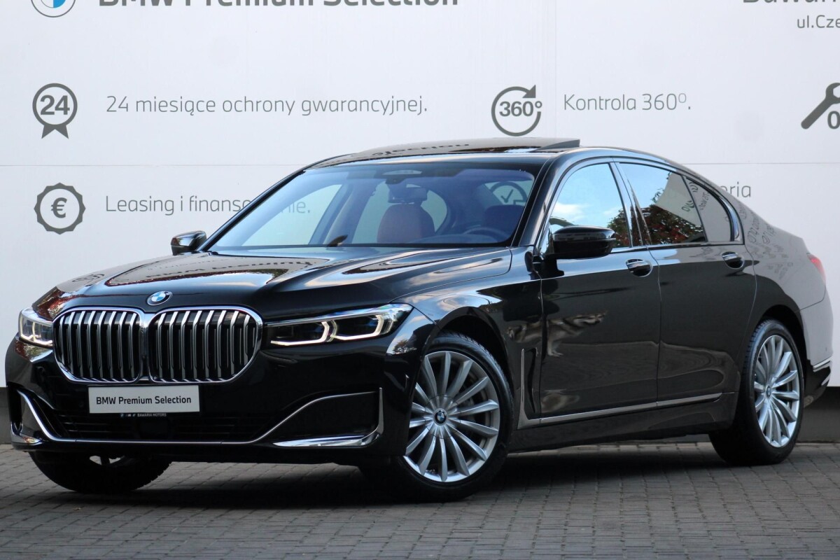 Używany BMW Seria 7 2022 G11 Czarny