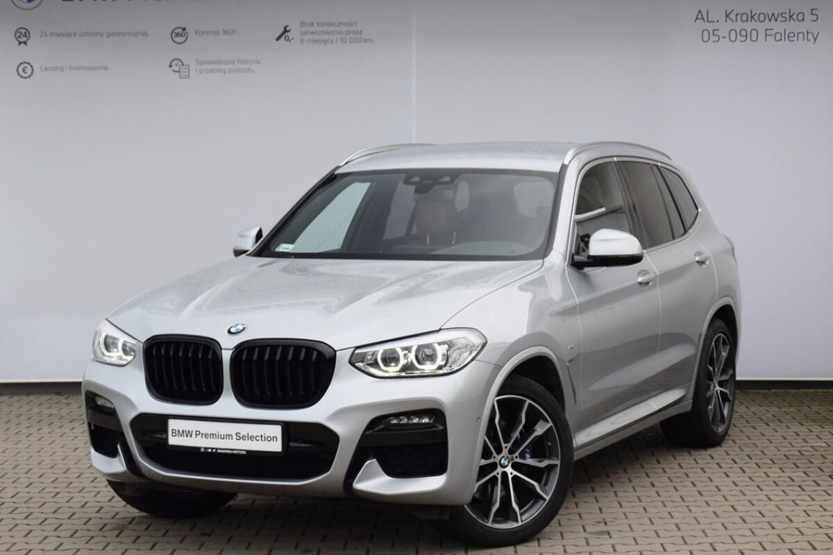 Używany BMW X3 2020 G01 Srebrny