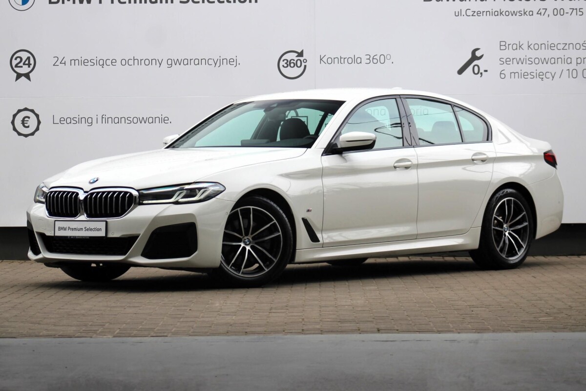 Używany BMW Seria 5 2023 G30 Biały