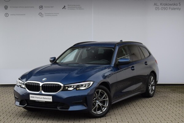 Używane BMW Seria 3 2021 G20 Niebieski
