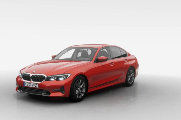 Używany BMW Seria 3 2021 G20 Czerwony