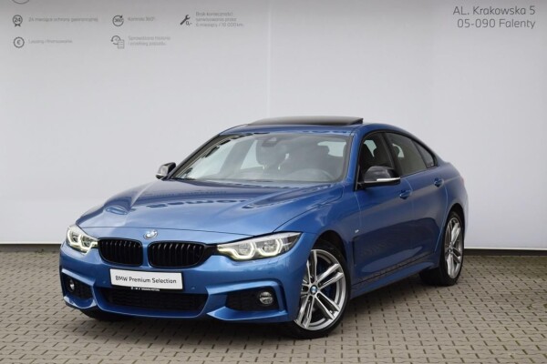 Używany BMW Seria 4 2020  Niebieski