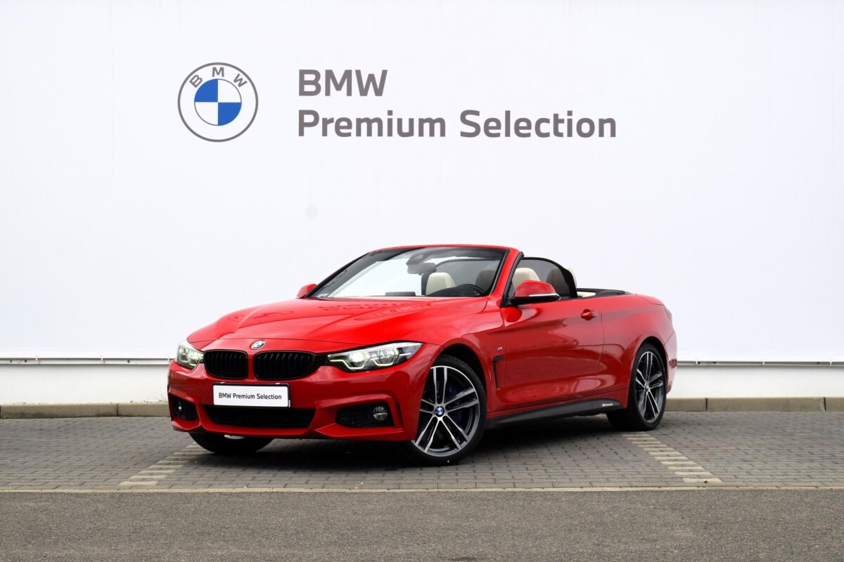 Używany BMW Seria 4 2018  Czerwony