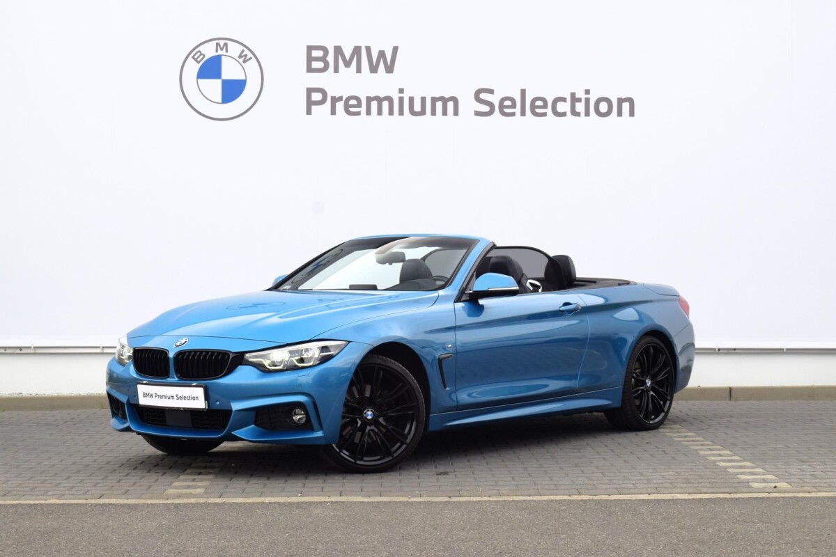 Używany BMW Seria 4 2017  Niebieski