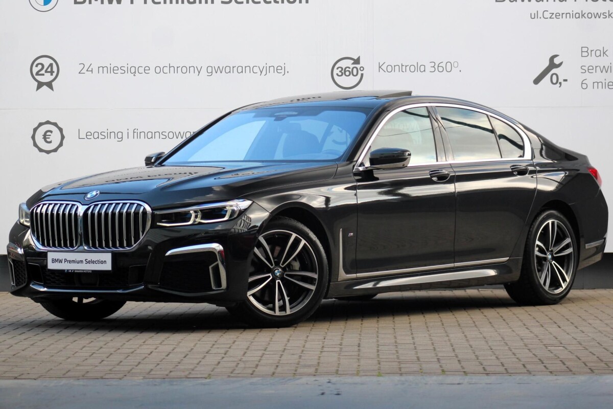 Używany BMW Seria 7 2022 G11 Czarny