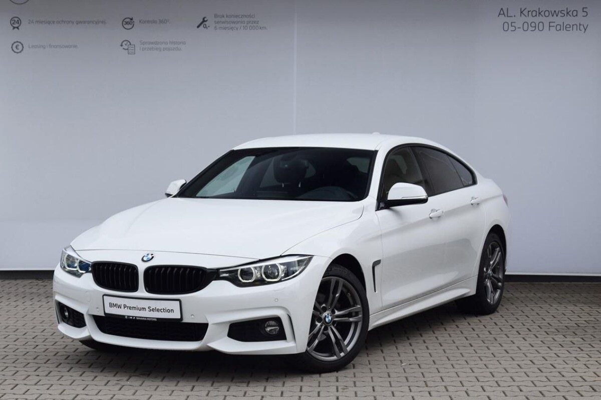 Używany BMW Seria 4 2019  Biały
