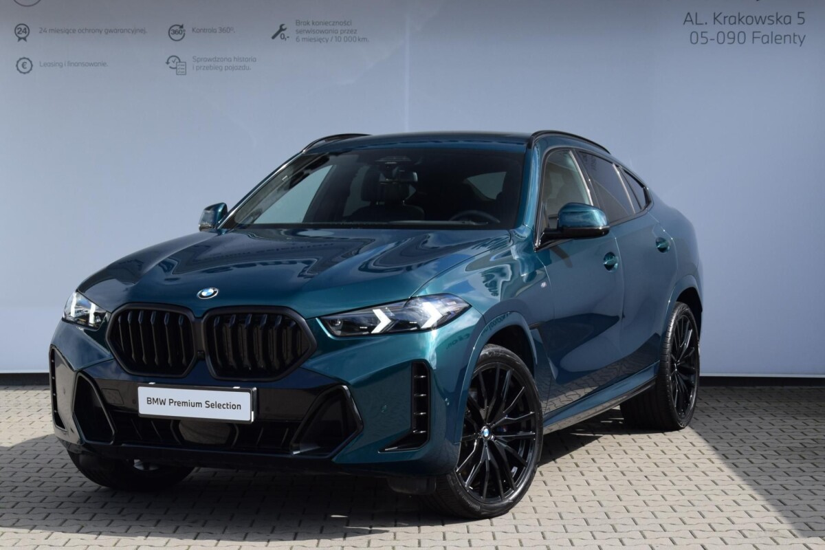 Używany BMW X6 2023 G06 Zielony