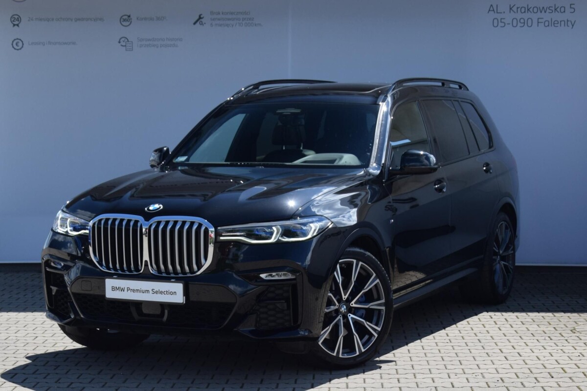 Używany BMW X7 2021 G07 Czarny