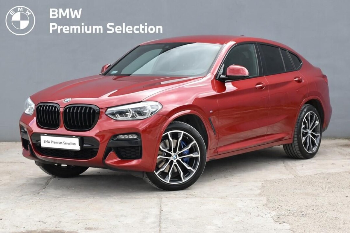 Używany BMW X4 2020 G02 Czerwony