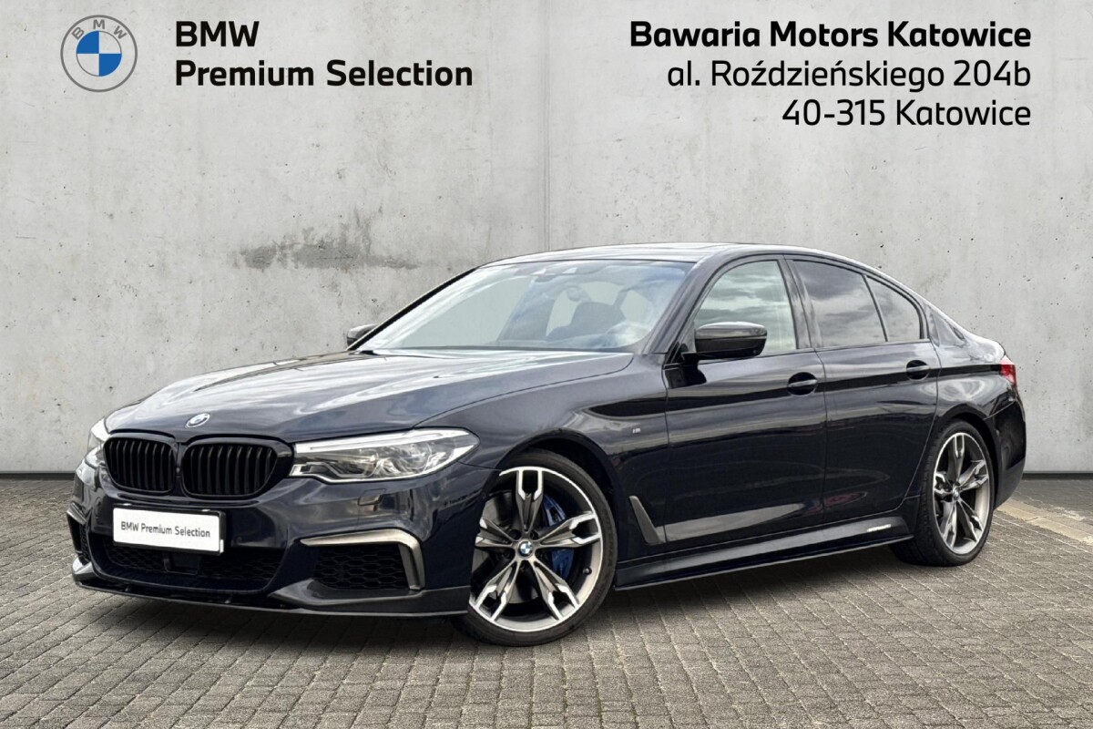Używany BMW Seria 5 2019 G30 Granatowy