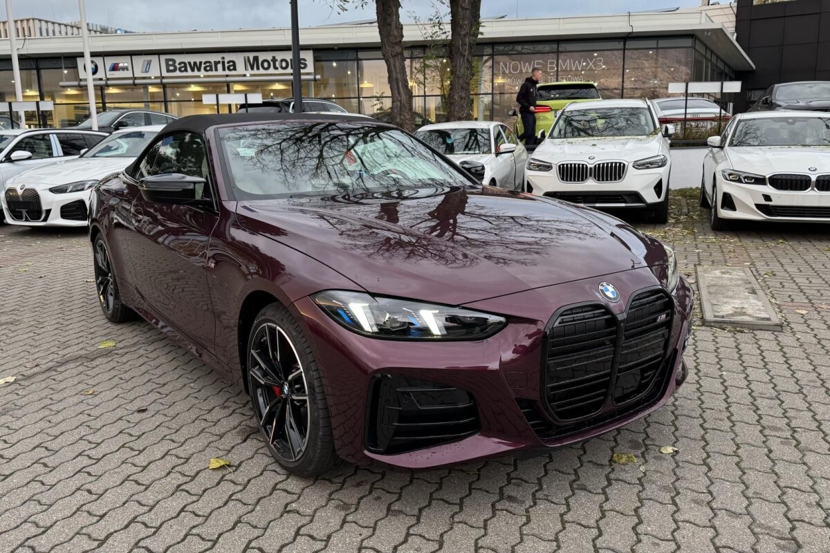 Używany BMW Seria 4 2024 G22 Czerwony
