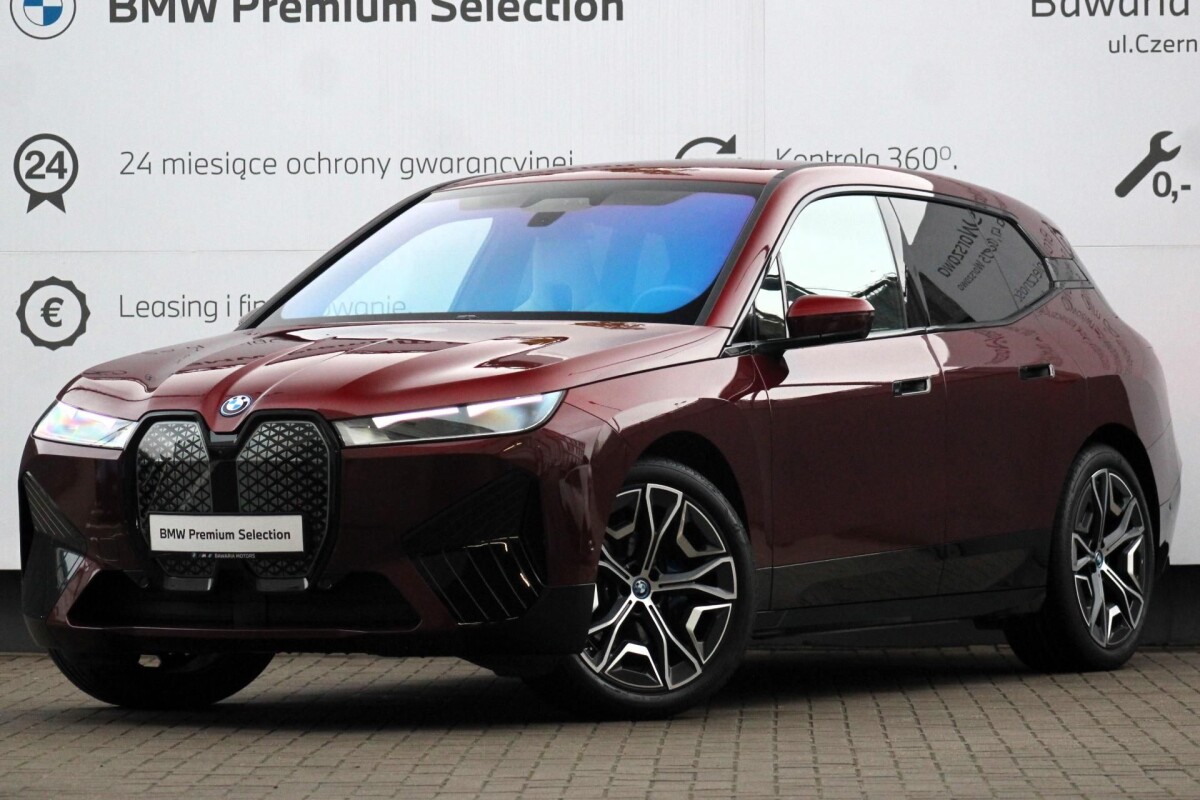 Używany BMW iX 2024  Czerwony