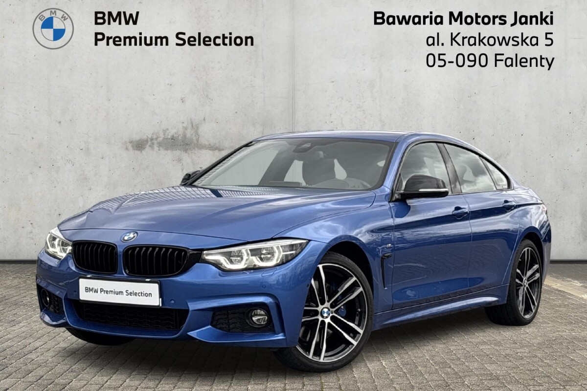 Używany BMW Seria 4 2021 I ( Niebieski