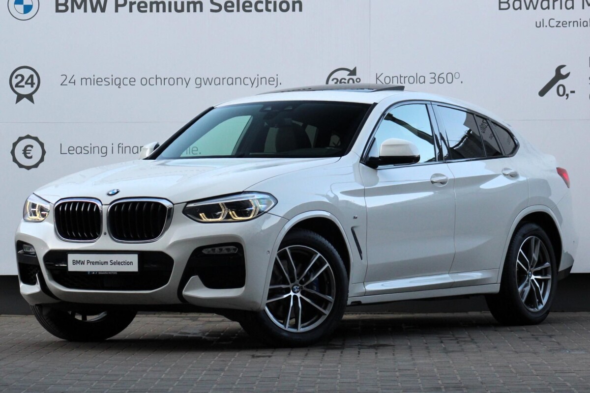 Używany BMW X4 2018 G02 Biały