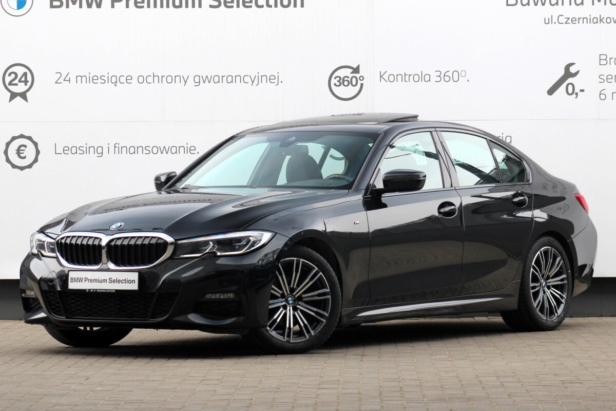 Używany BMW Seria 3 2020 G20 Czarny