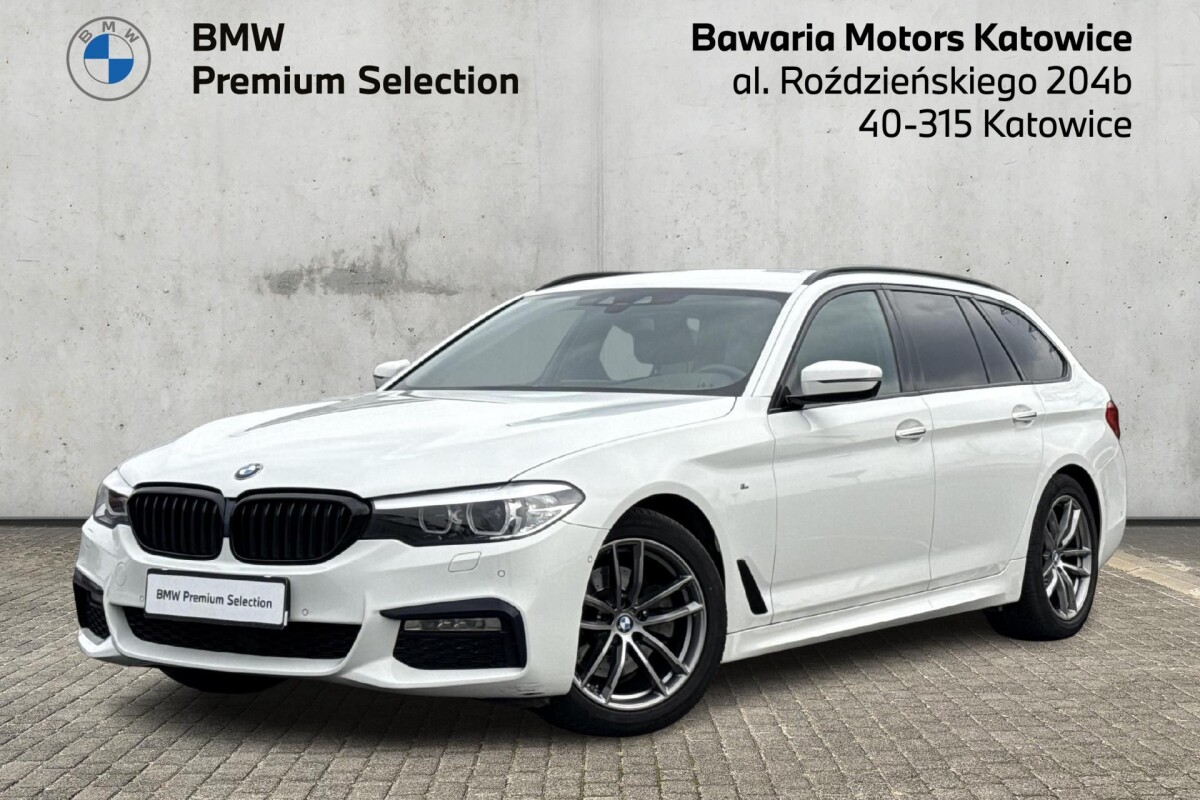 Używany BMW Seria 5 2017 G30 Biały
