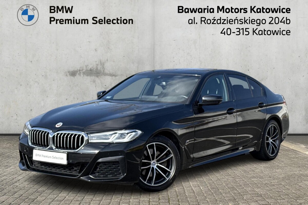 Używany BMW Seria 5 2022 G30 Czarny
