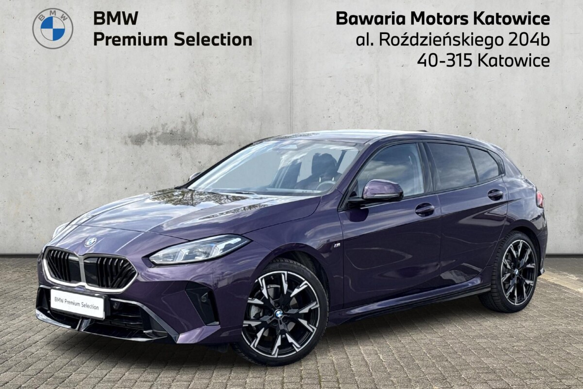 Używany BMW Seria 1 2024 F70 Bordowy