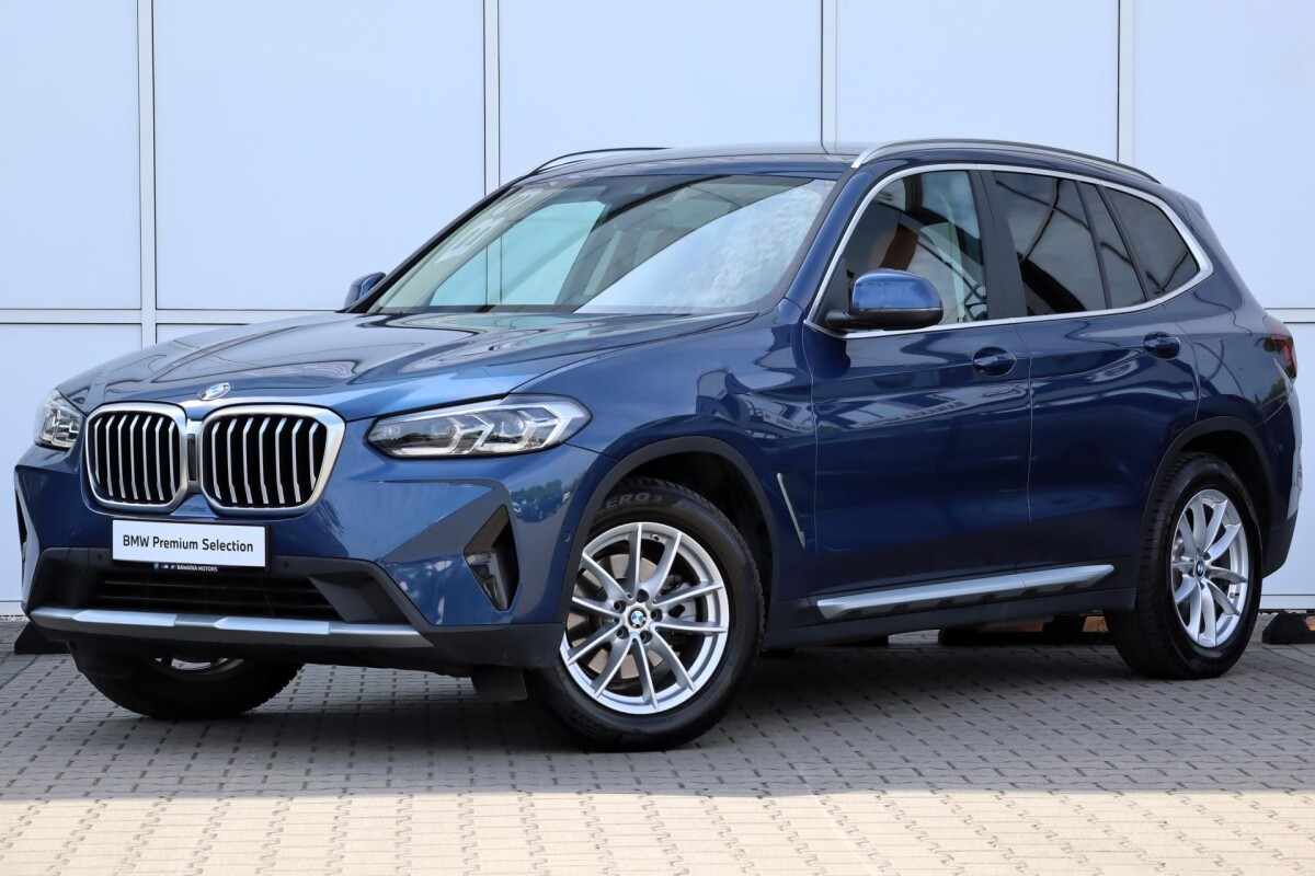 Używany BMW X3 2021 G01 Granatowy