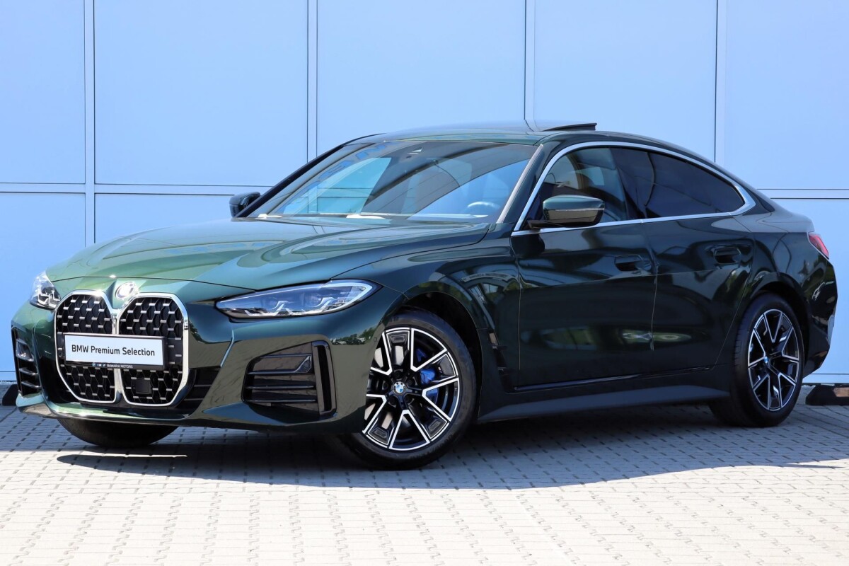Używany BMW Seria 4 2024 G22 Zielony