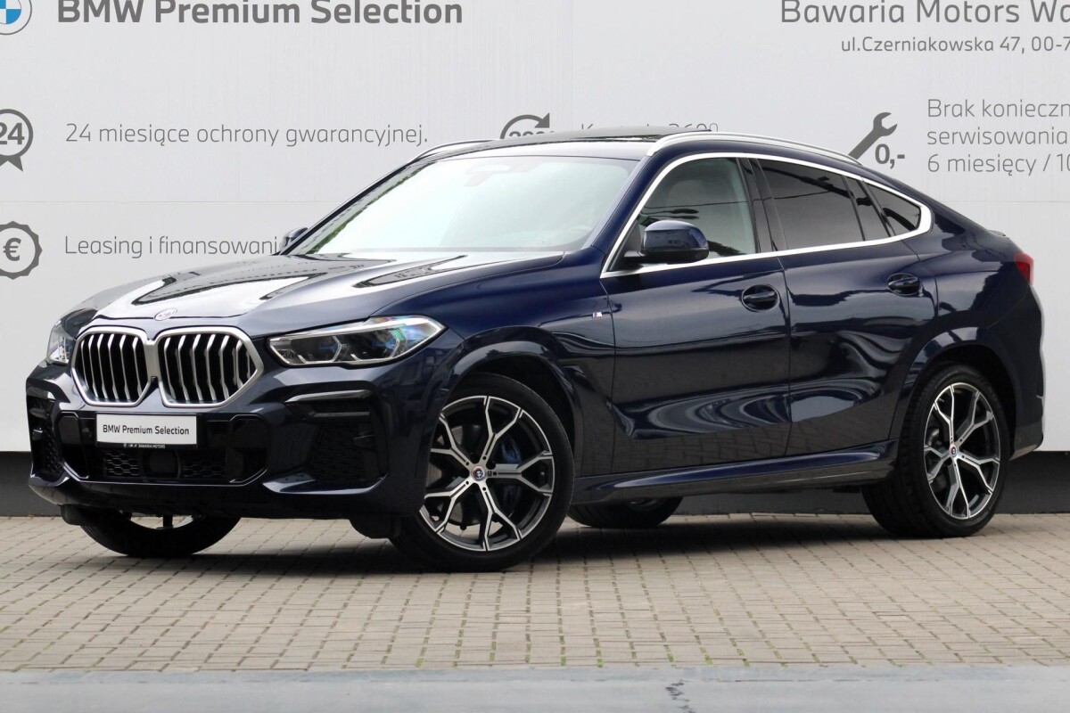 Używany BMW X6 2022 G06 Granatowy