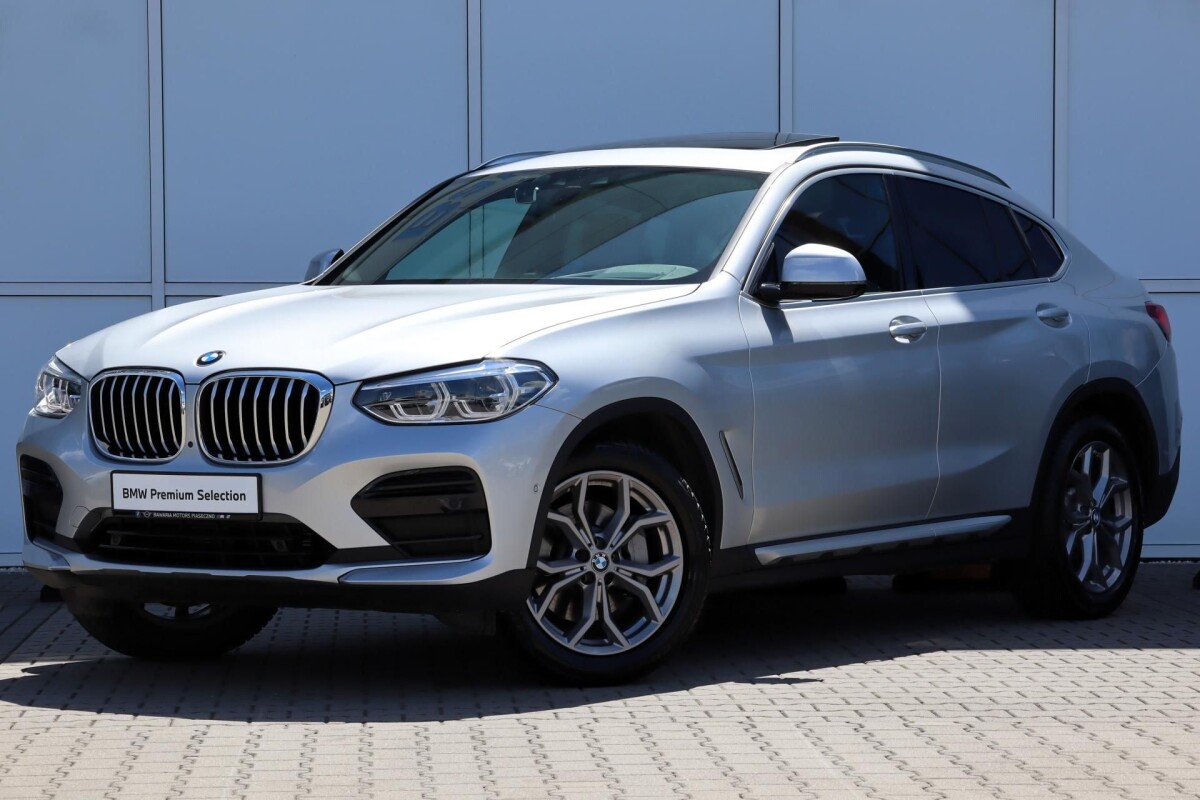 Używany BMW X4 2021 G02 Srebrny