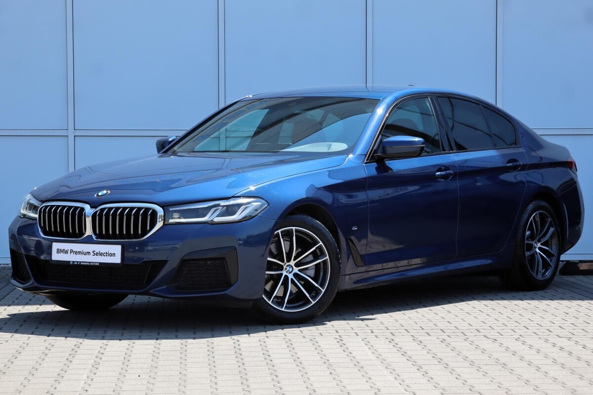Używany BMW Seria 5 2021 G30 Niebieski