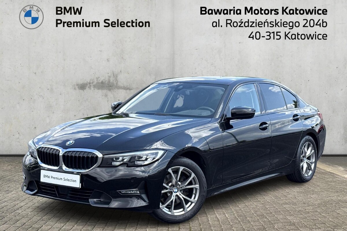 Używany BMW Seria 3 2021 G20 Czarny