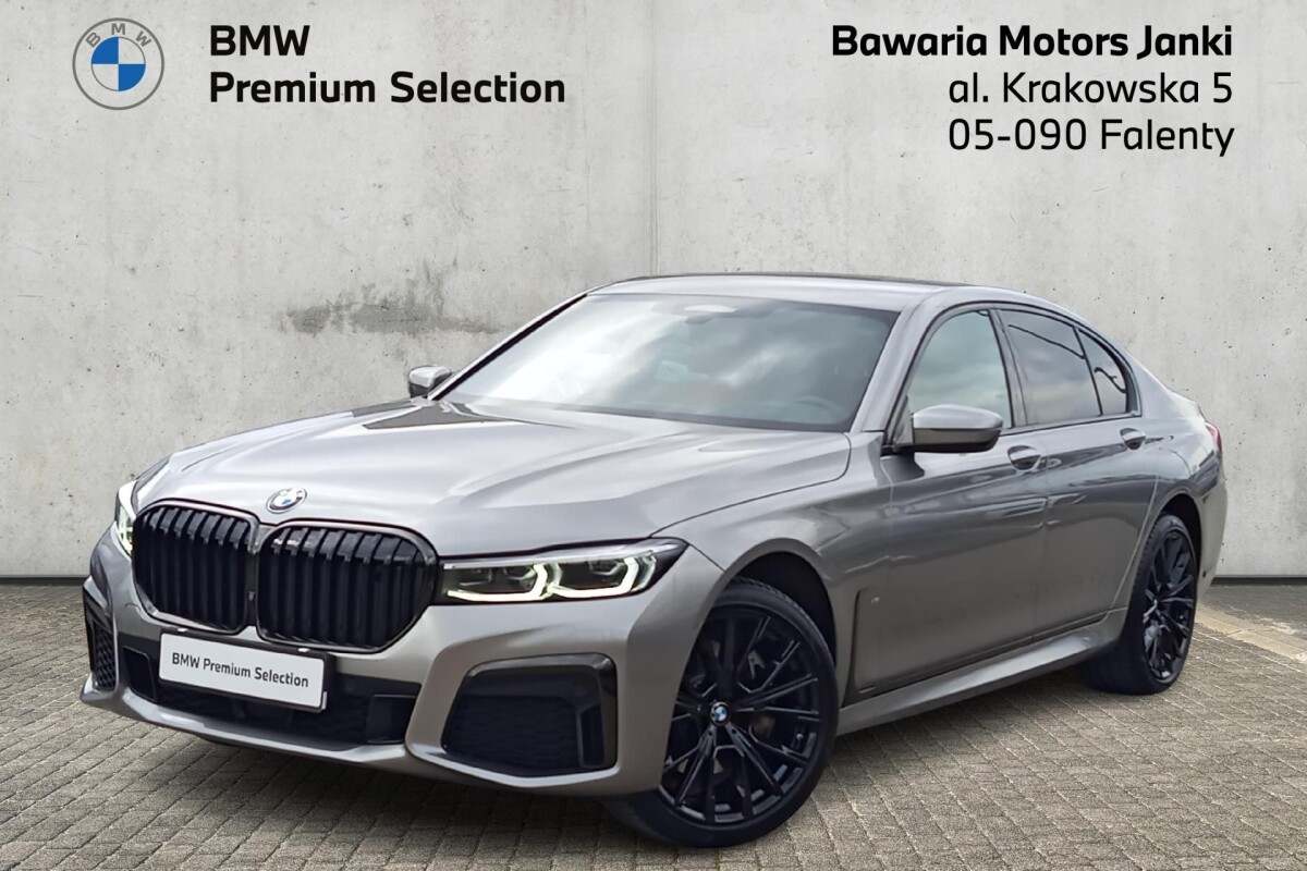 Używany BMW Seria 7 2021 G11 Szary