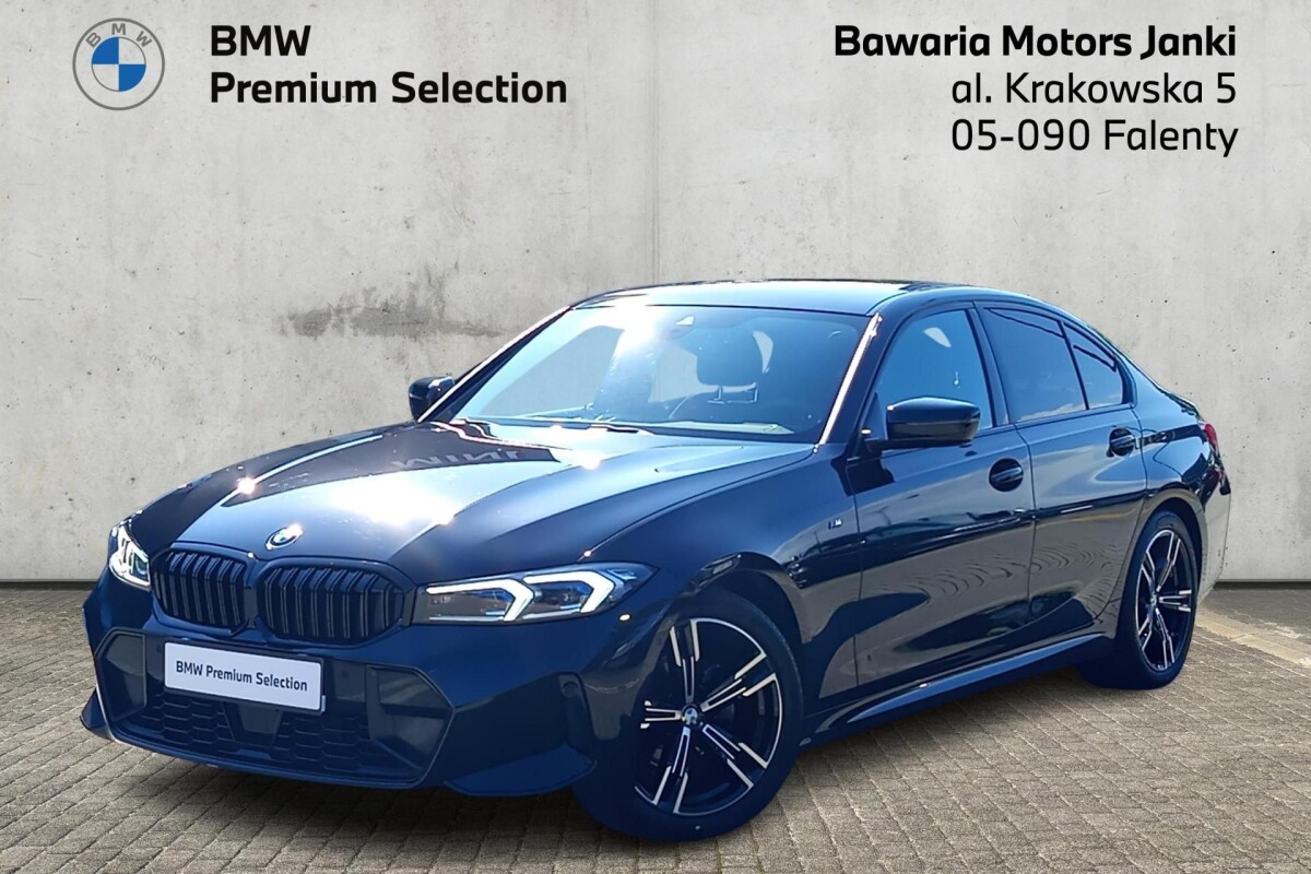 Używany BMW Seria 3 2022 G20 Czarny