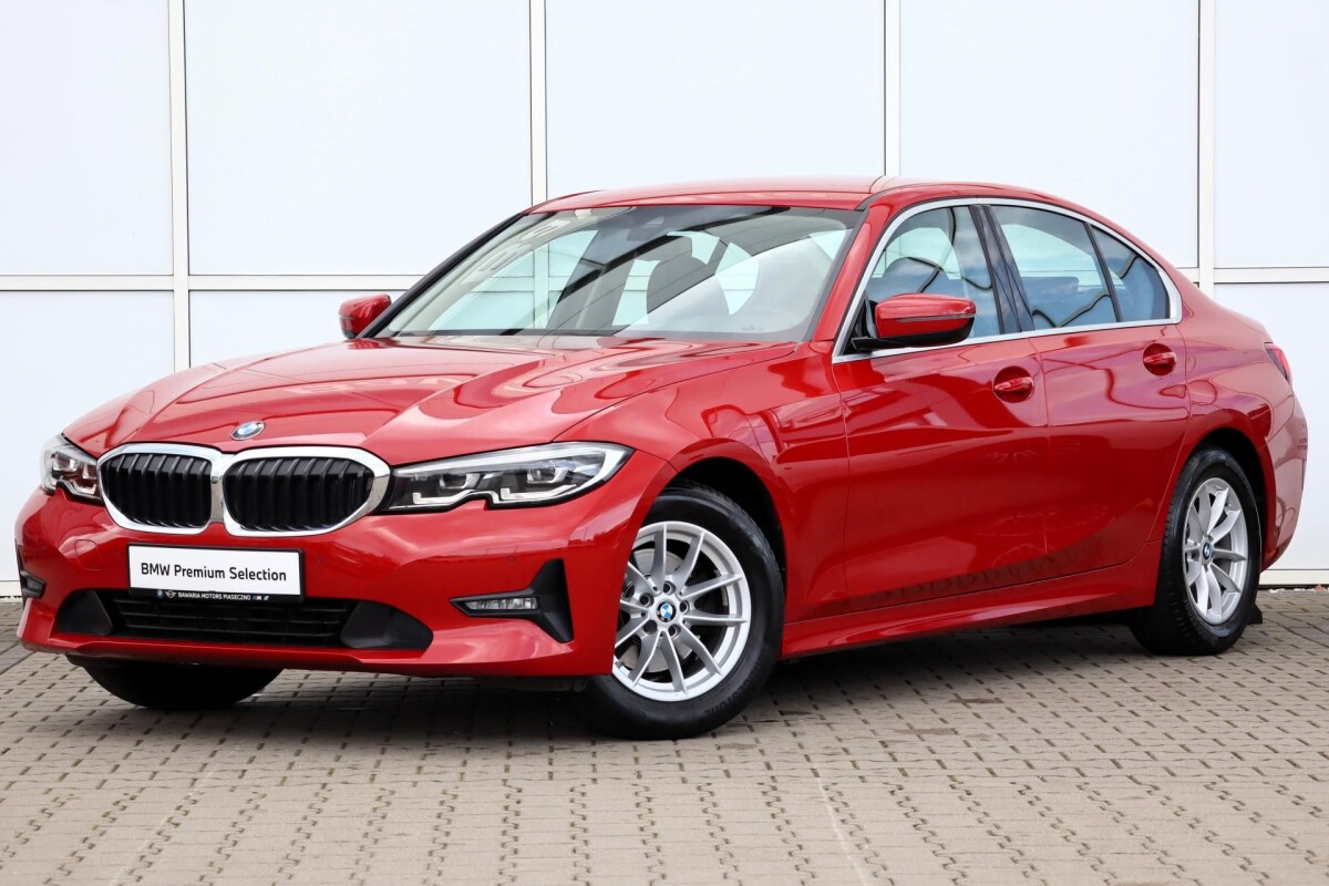 Używany BMW Seria 3 2019 G20 Czerwony