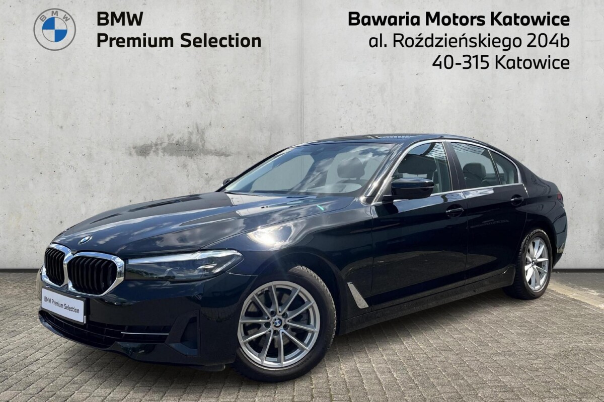 Używany BMW Seria 5 2023 G30 Czarny