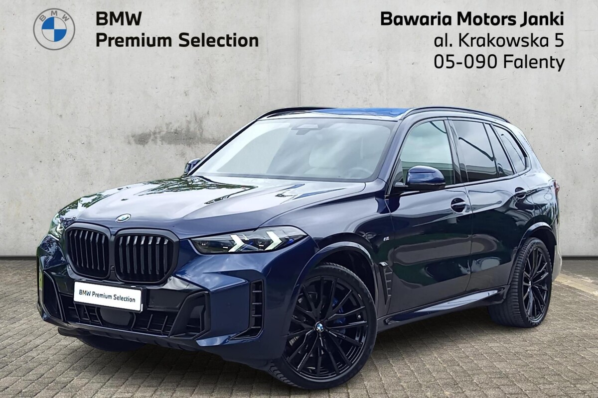 Używany BMW X5 2024 G05 Niebieski