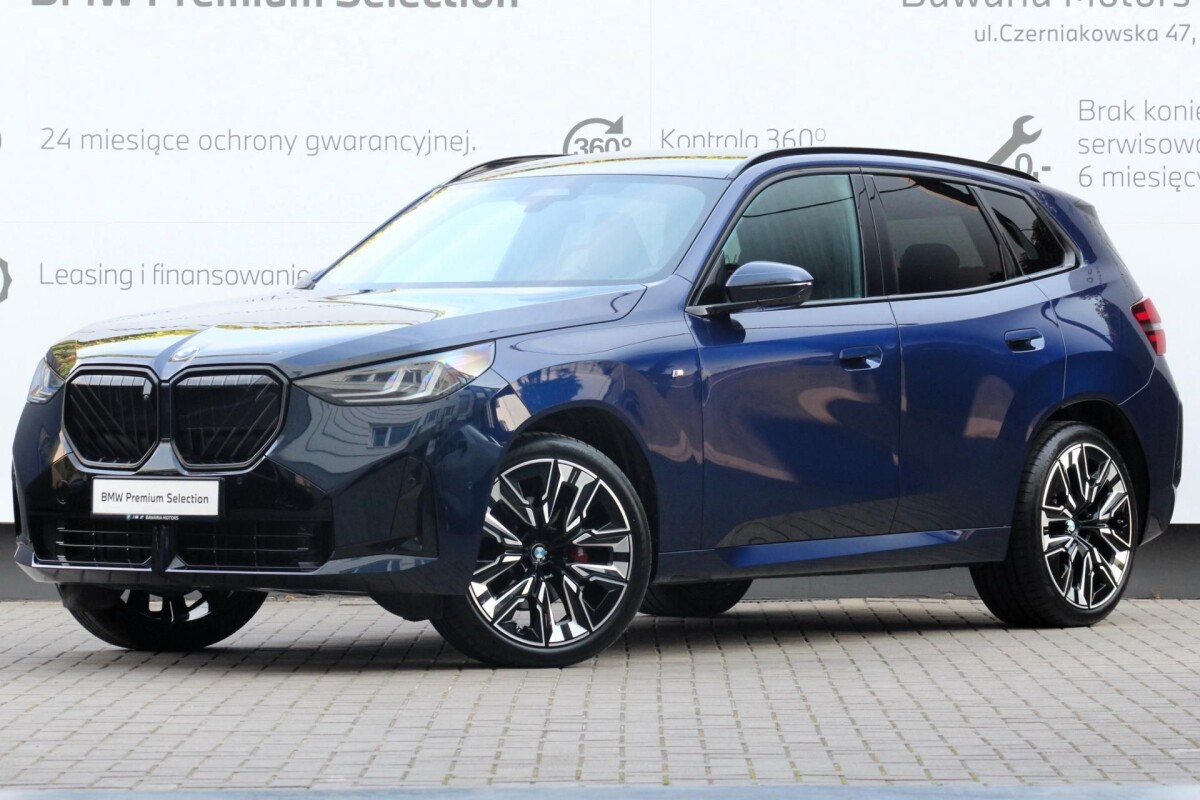 Używany BMW X3 2024 G45 Granatowy