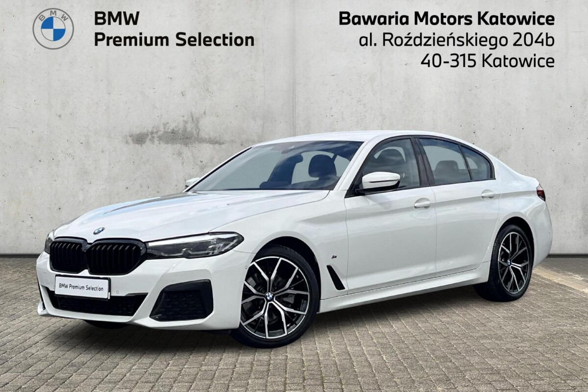 Używany BMW Seria 5 2022 G30 Biały