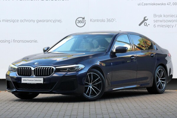 Samochód używany BMW Seria 5 2021 G30 Niebieski