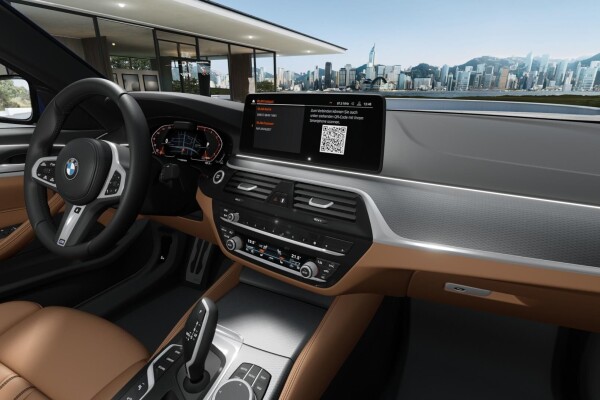 Używane BMW Seria 5 2022 G30 Niebieski