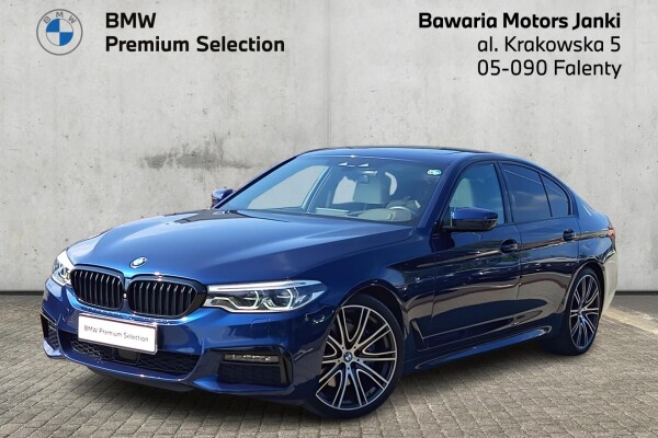 Samochód używany BMW Seria 5 2019 G30 Niebieski