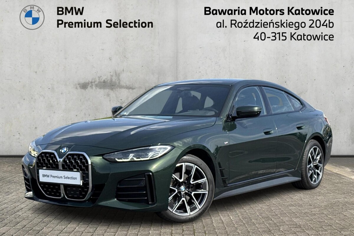 Używany BMW Seria 4 2022 G22 Zielony