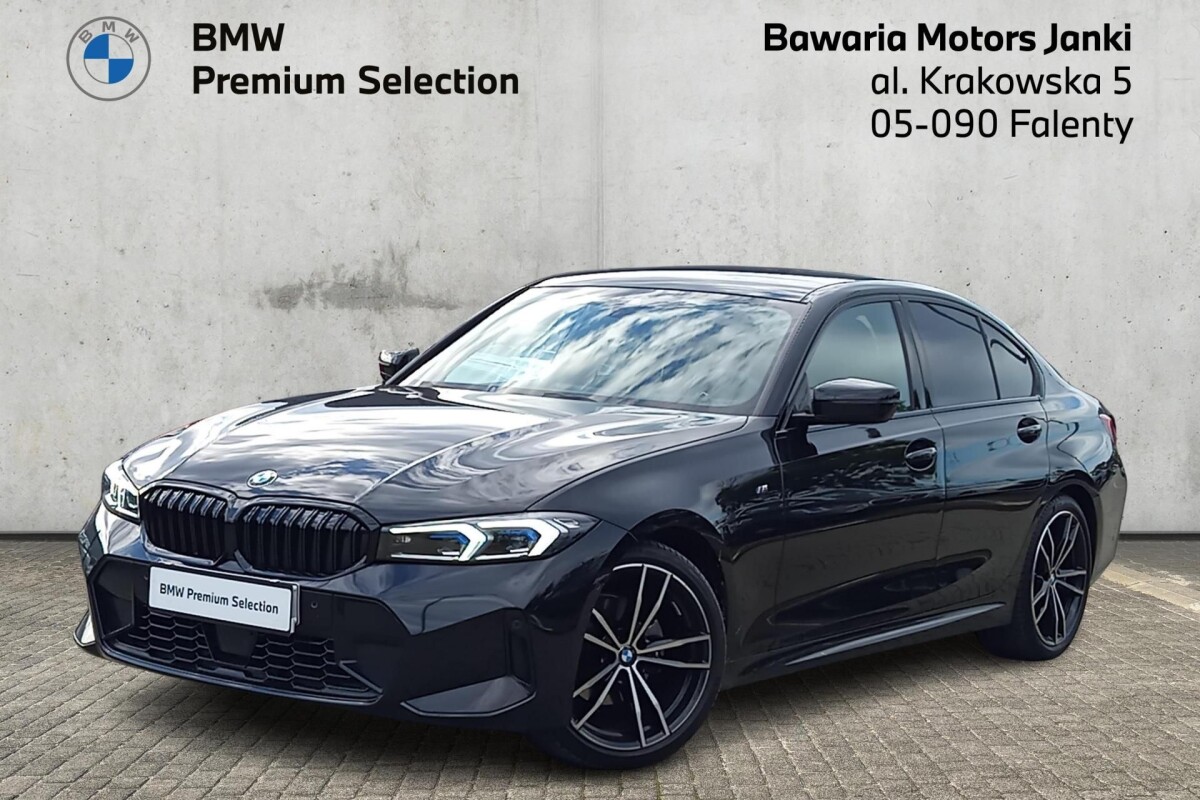 Używany BMW Seria 3 2022 G20 Czarny