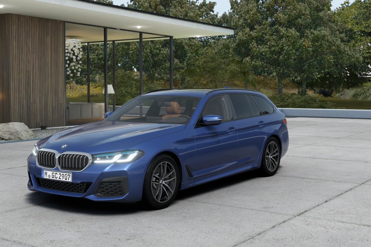 Używany BMW Seria 5 2021 G30 Niebieski