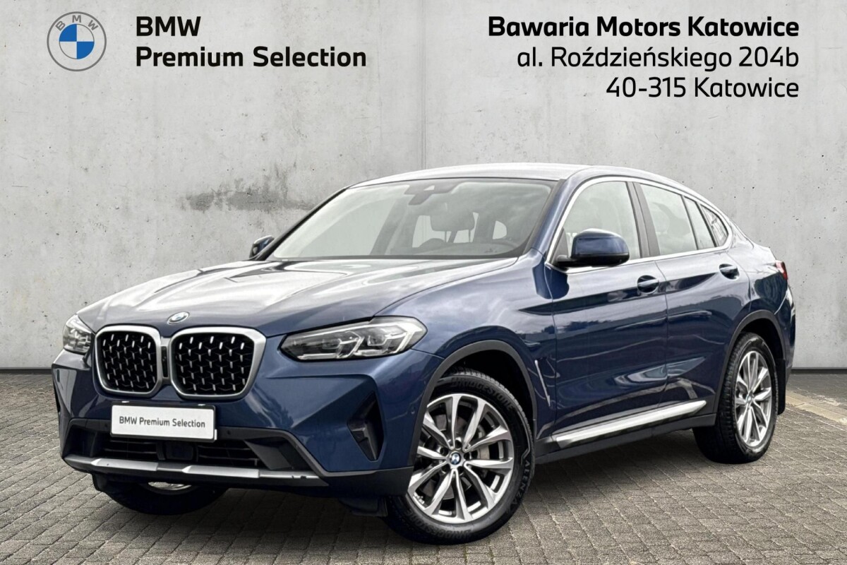 Używany BMW X4 2022 G02 Niebieski