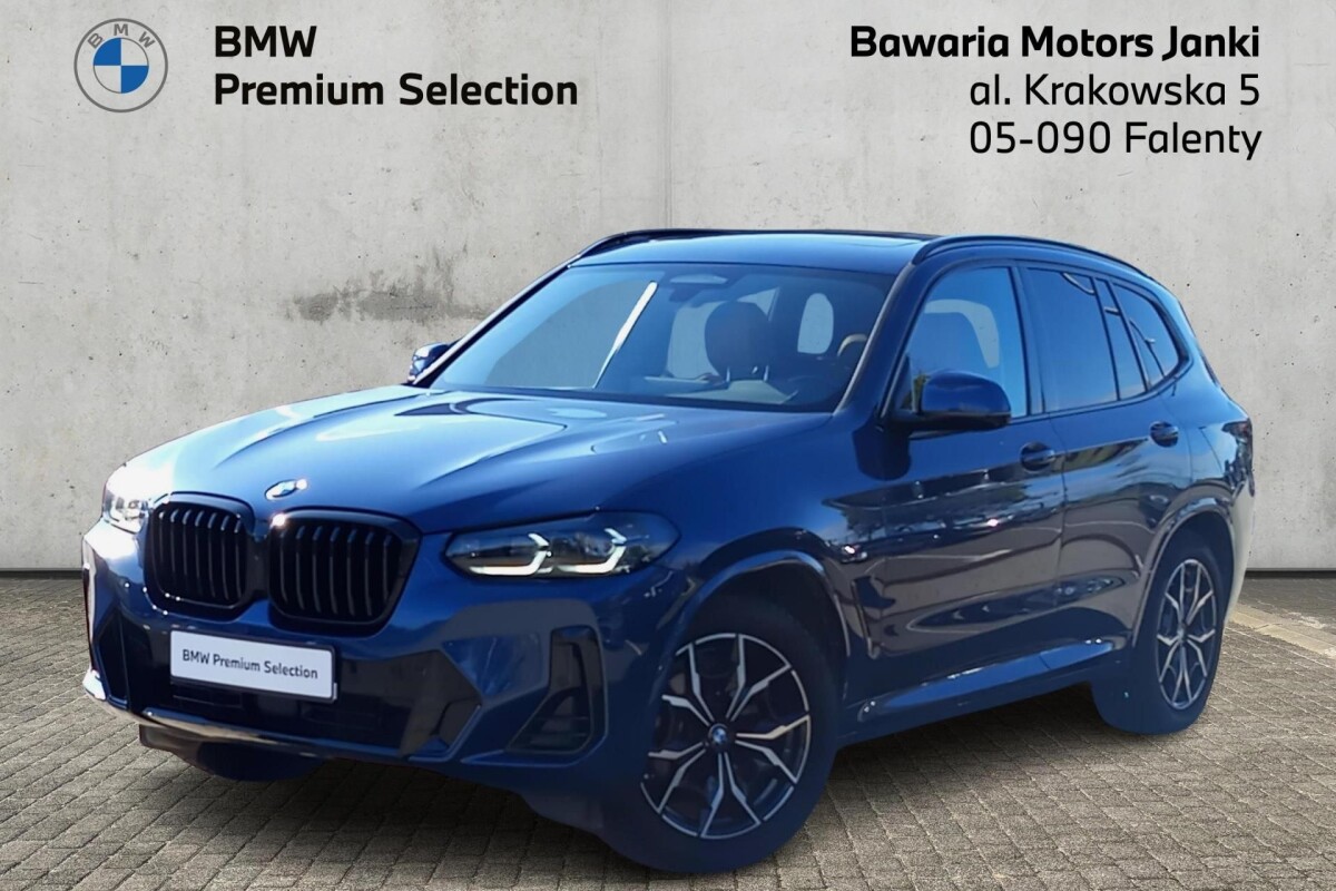 Używany BMW X3 2023 G01 Niebieski