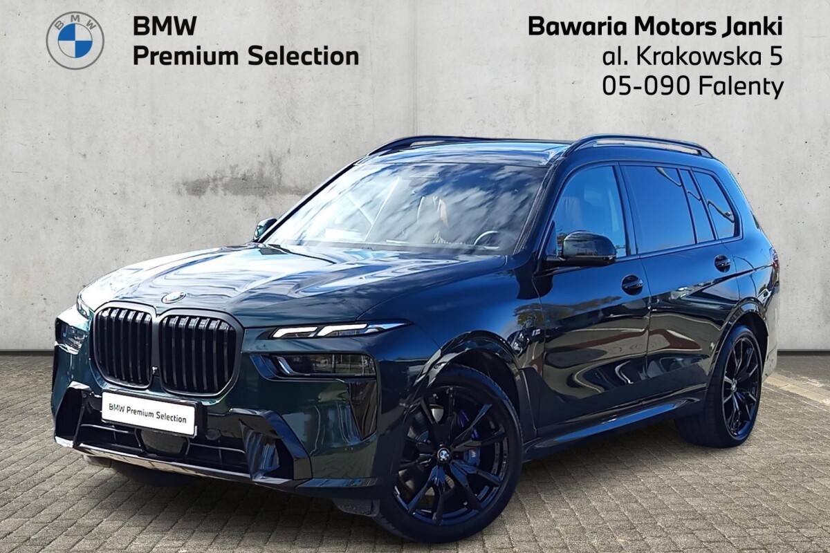 Używany BMW X7 2024 G07 Zielony
