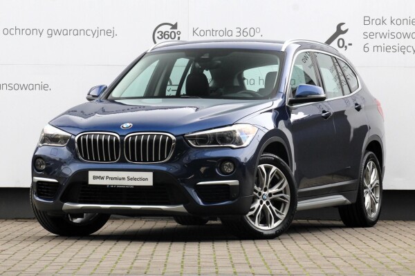 Używany BMW X1 F48 Niebieski