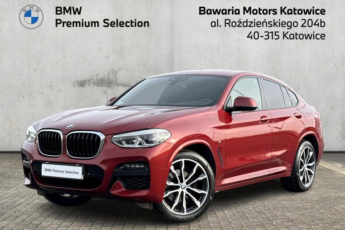 Używany BMW X4 2019 G02 Czerwony