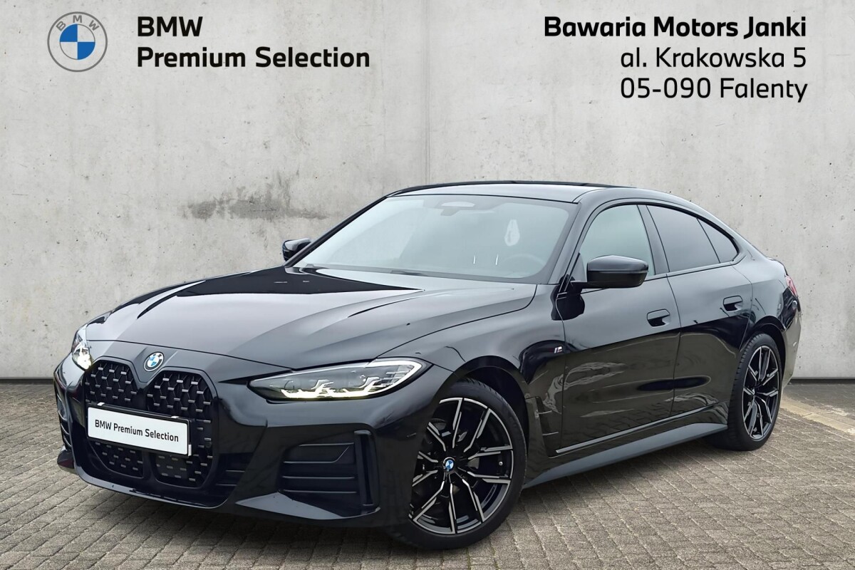 Używany BMW Seria 4 2023 G22 Czarny