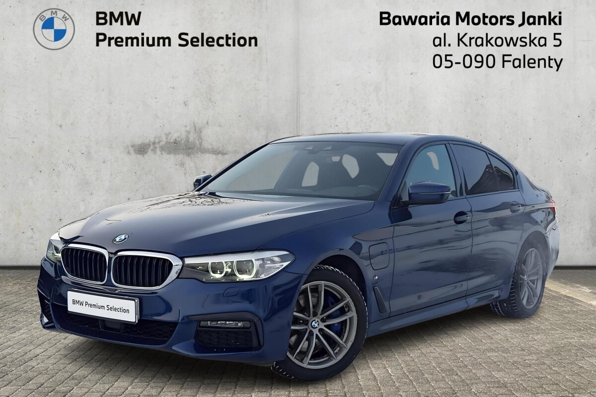 Używany BMW Seria 5 2019 G30 Niebieski