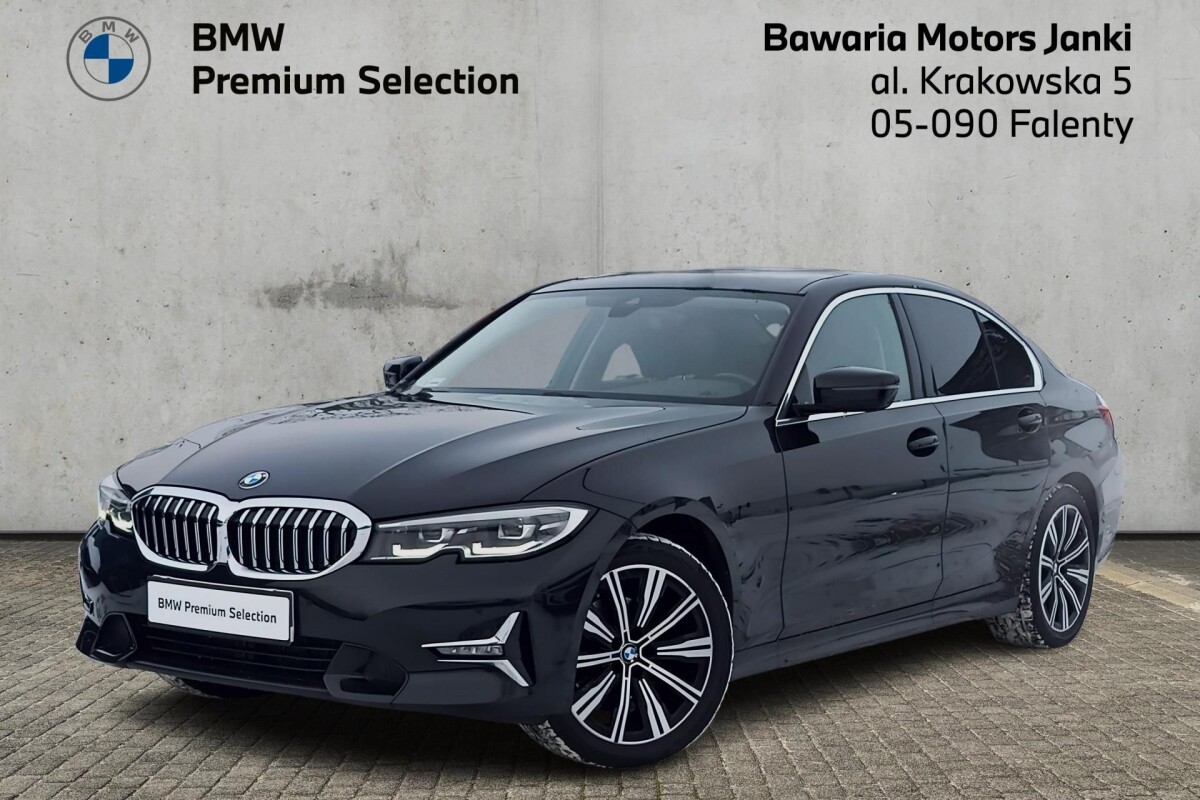 Używany BMW Seria 3 2022 G20 Czarny