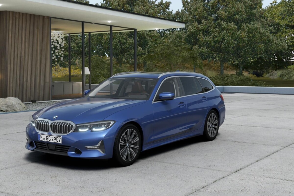 Używany BMW Seria 3 2021 G20 Niebieski